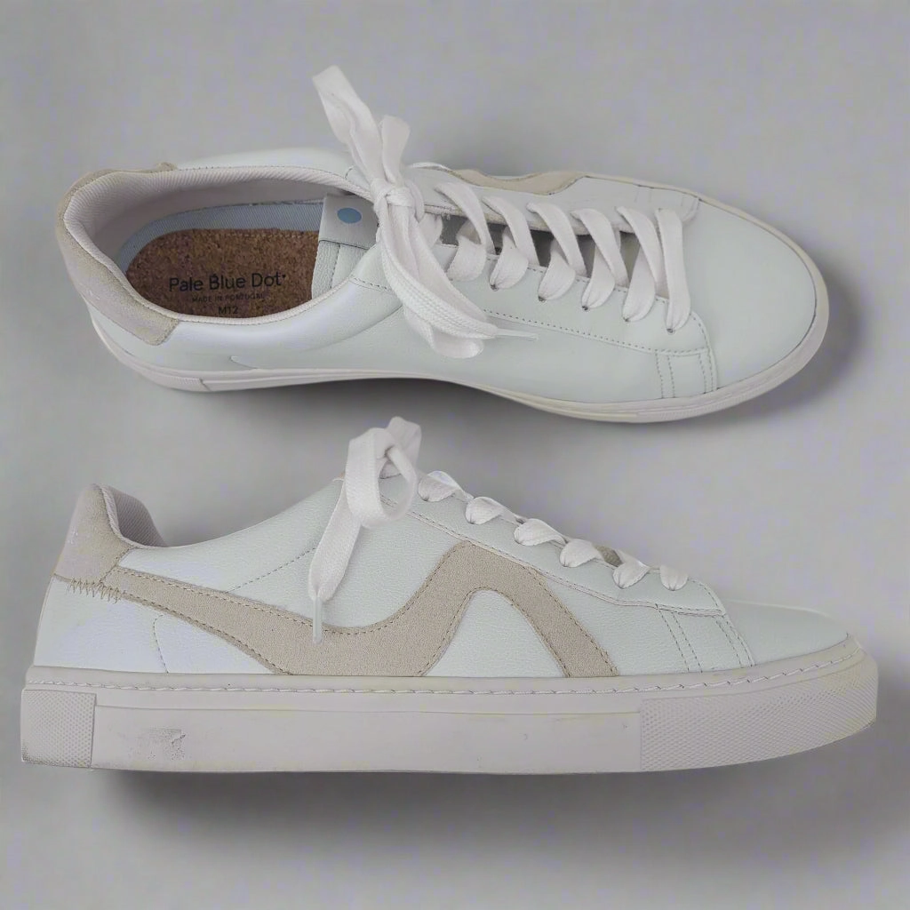 Casual Shoes In Qatar Koio Vegan Pale Blue Dot Wind Shoes Men's Sz 12 Sneaker Business Casual Work