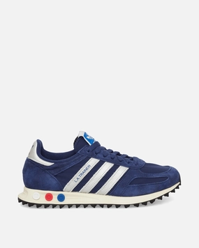 Adidas Shoes 2017 LA Trainer OG Sneakers Dark Blue / Silver Metallic / Off White