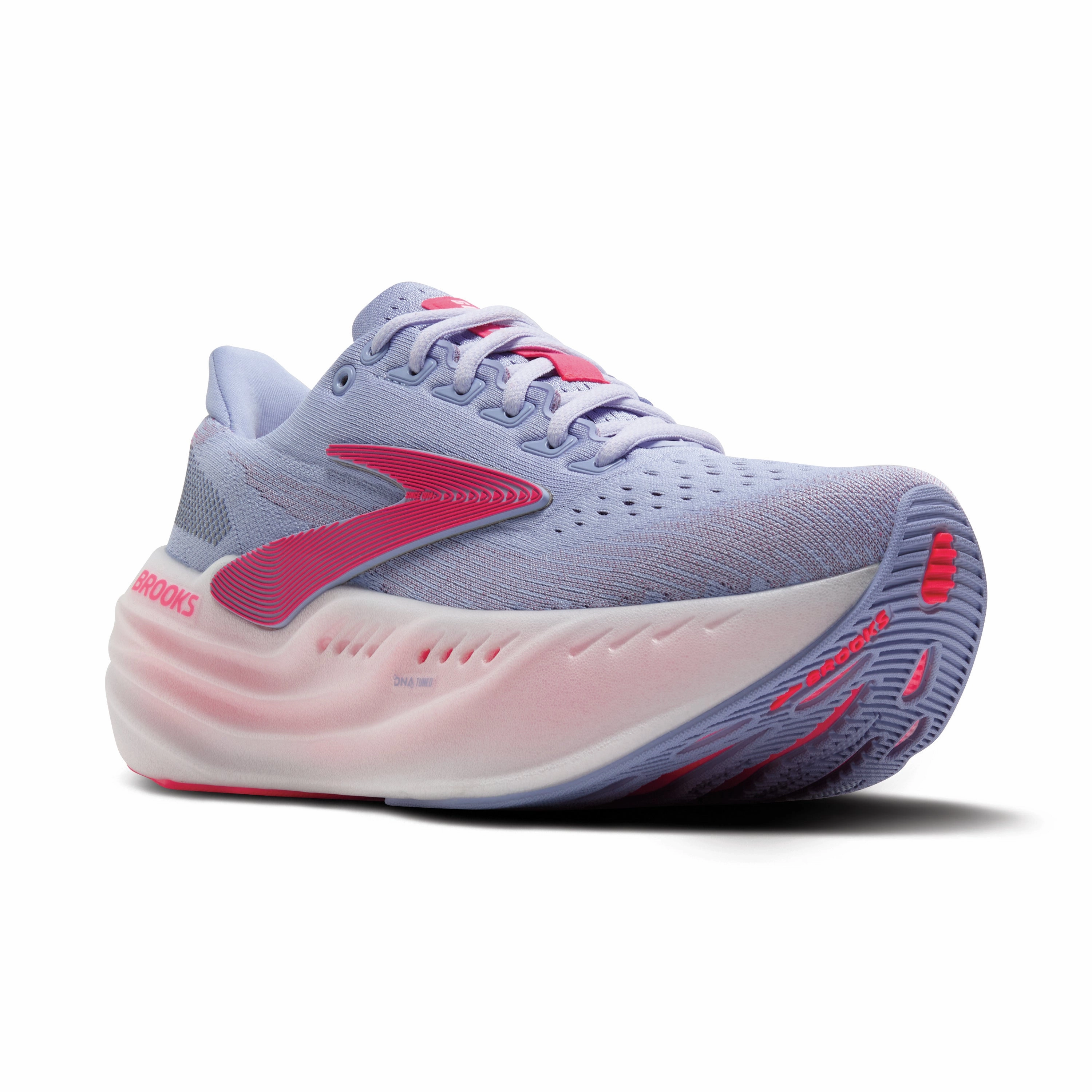 Infinityrn 4 Running Shoes Brooks Glycerin Max Women's- Blue Heron/diva Pink/white