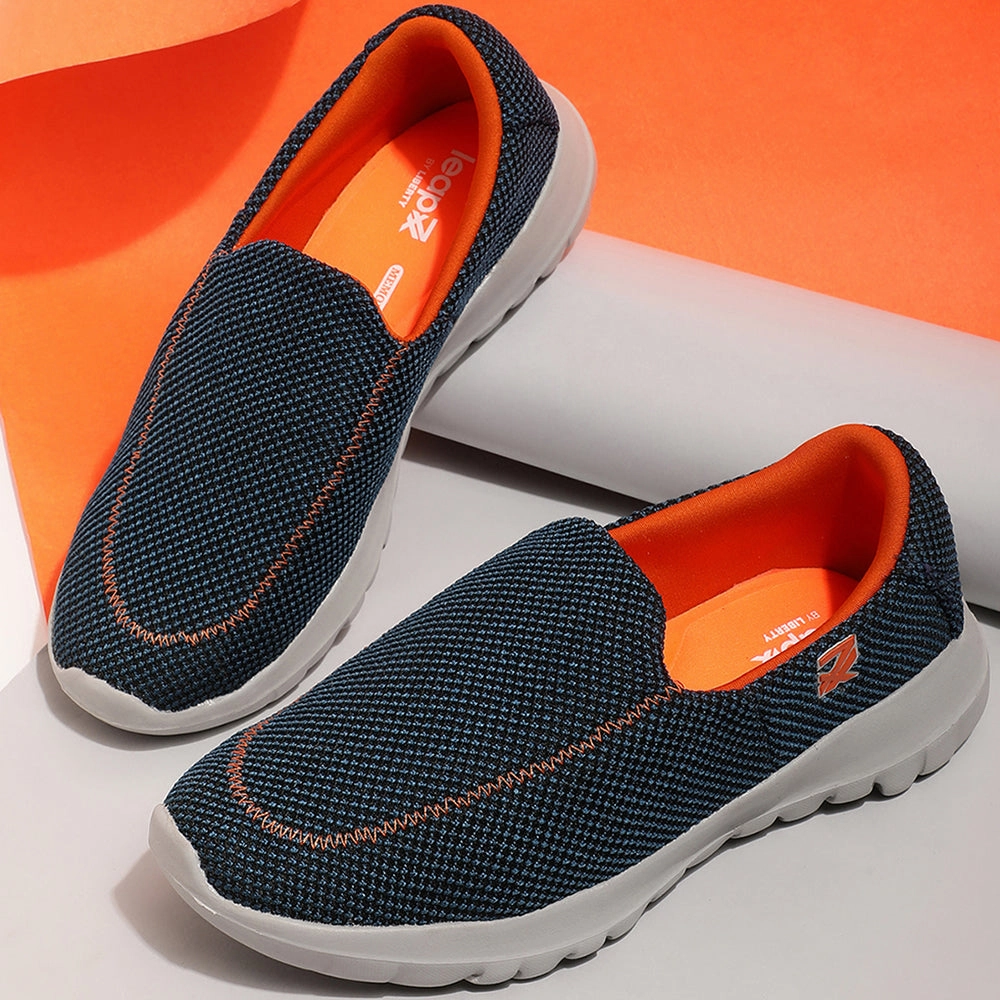 Business Casual Shorts And Shoes Leap7x Non Lacing Sports Shoes For Ladies (T.Blue) OLIVIA By Liberty