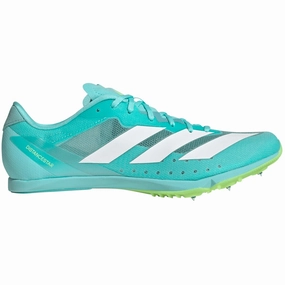 Distancestar Running Spikes Flash Aqua / Cloud White / Lucid Lemon Adidas Tf Soccer Shoes
