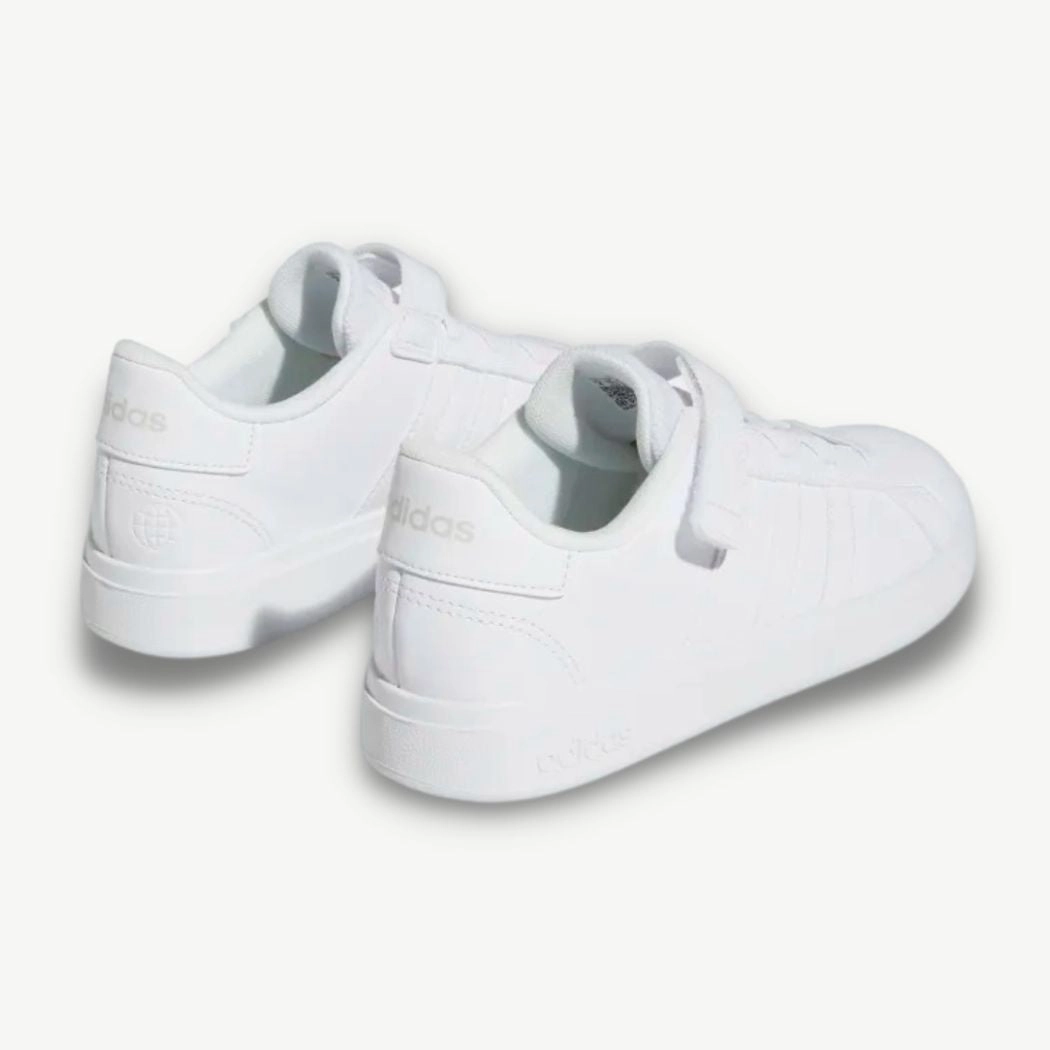 adidas Grand Court Elastic Lace and Top Strap Kids Sneakers Adidas S2g Spikeless Boa Golf Shoe
