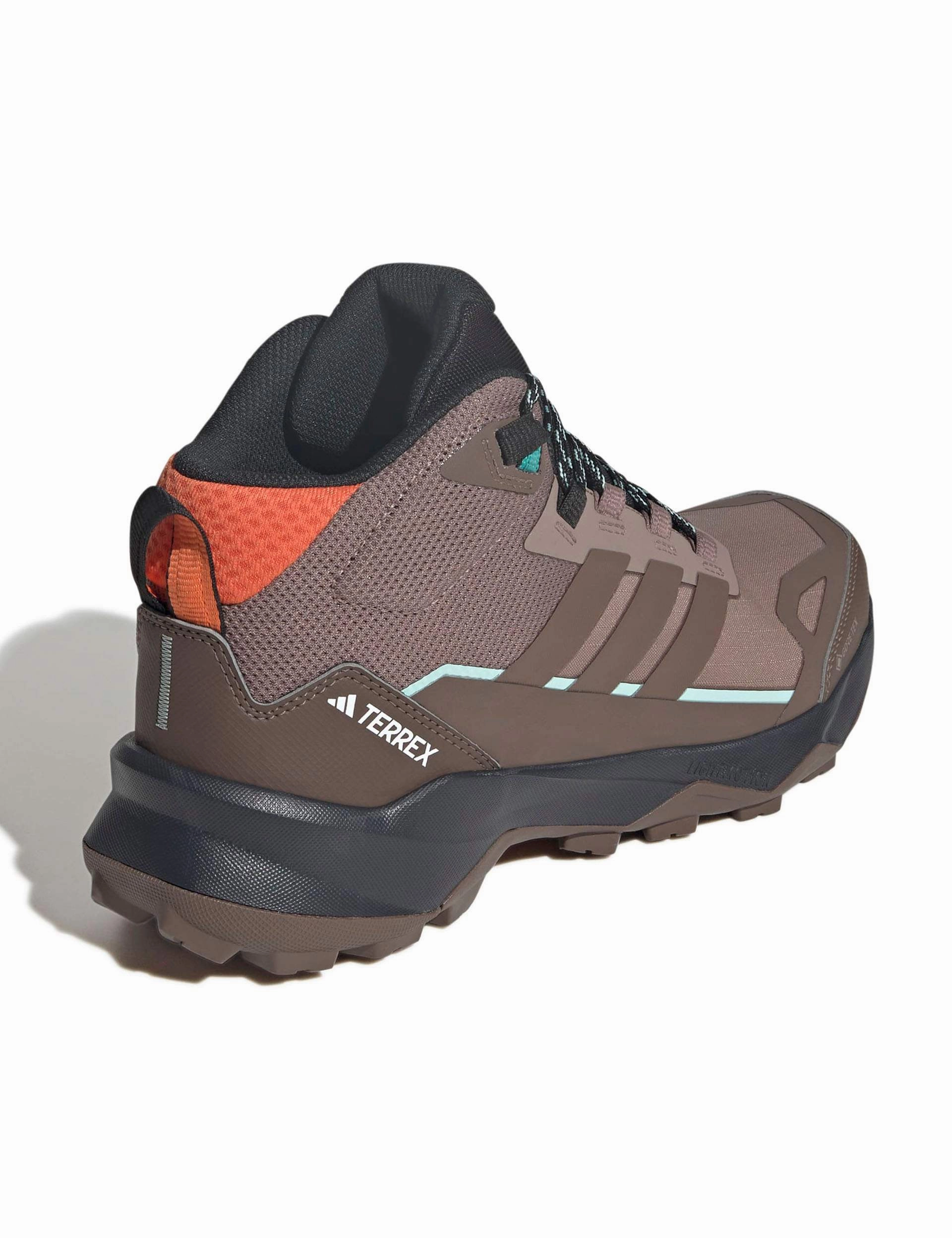 Terrex Skychaser AX5 Mid GORE-TEX Hiking Shoes - Trace Brown/Earth Strata/Semi Impact Orange Adidas Wales Bonner Shoes