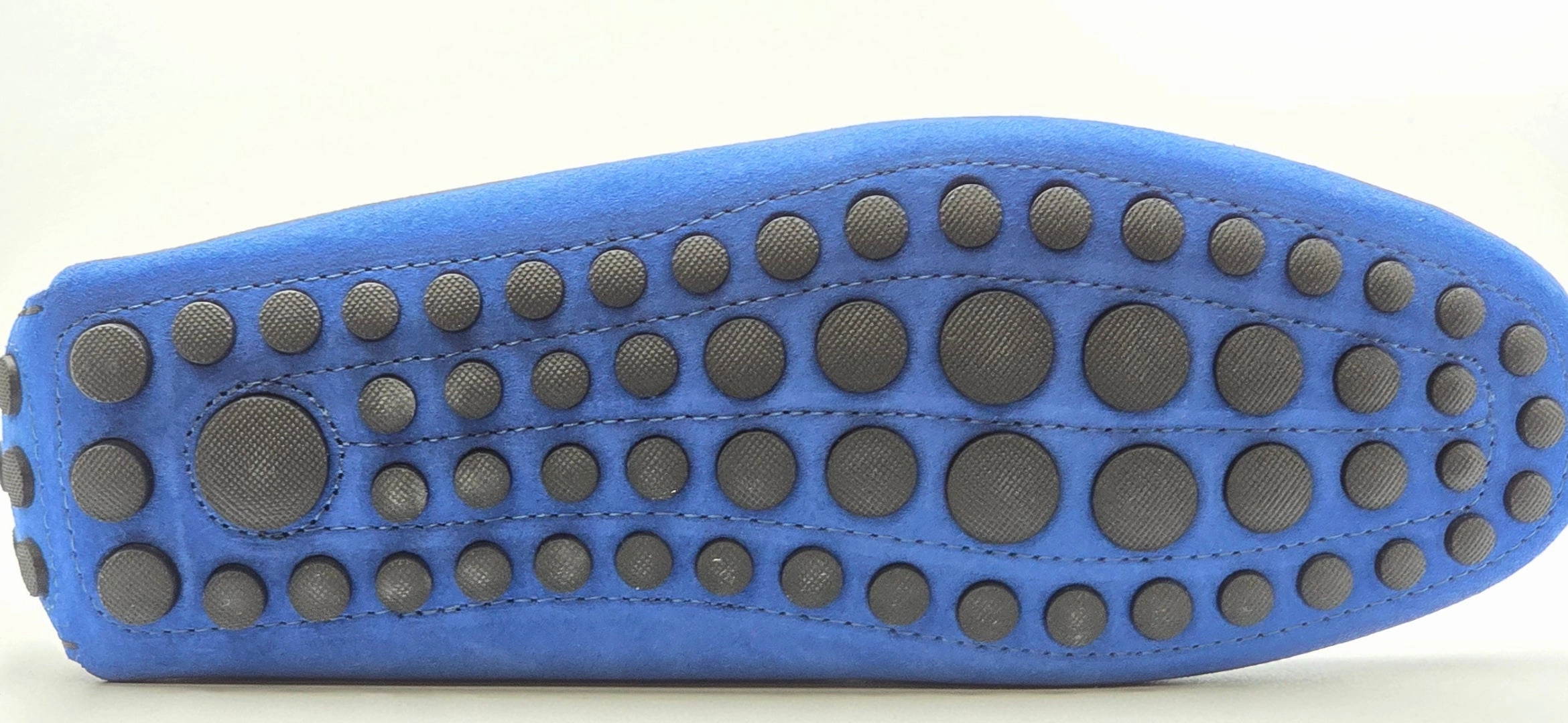 9106 Roberto Cavalli Loafers / Blue - Black Loafers Heel Slip