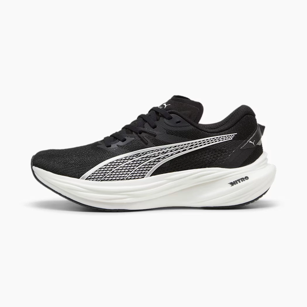 Mens Deviate Nitro 3 - PUMA BLACK-PUMA WHITE Asics Casual Running Shoes