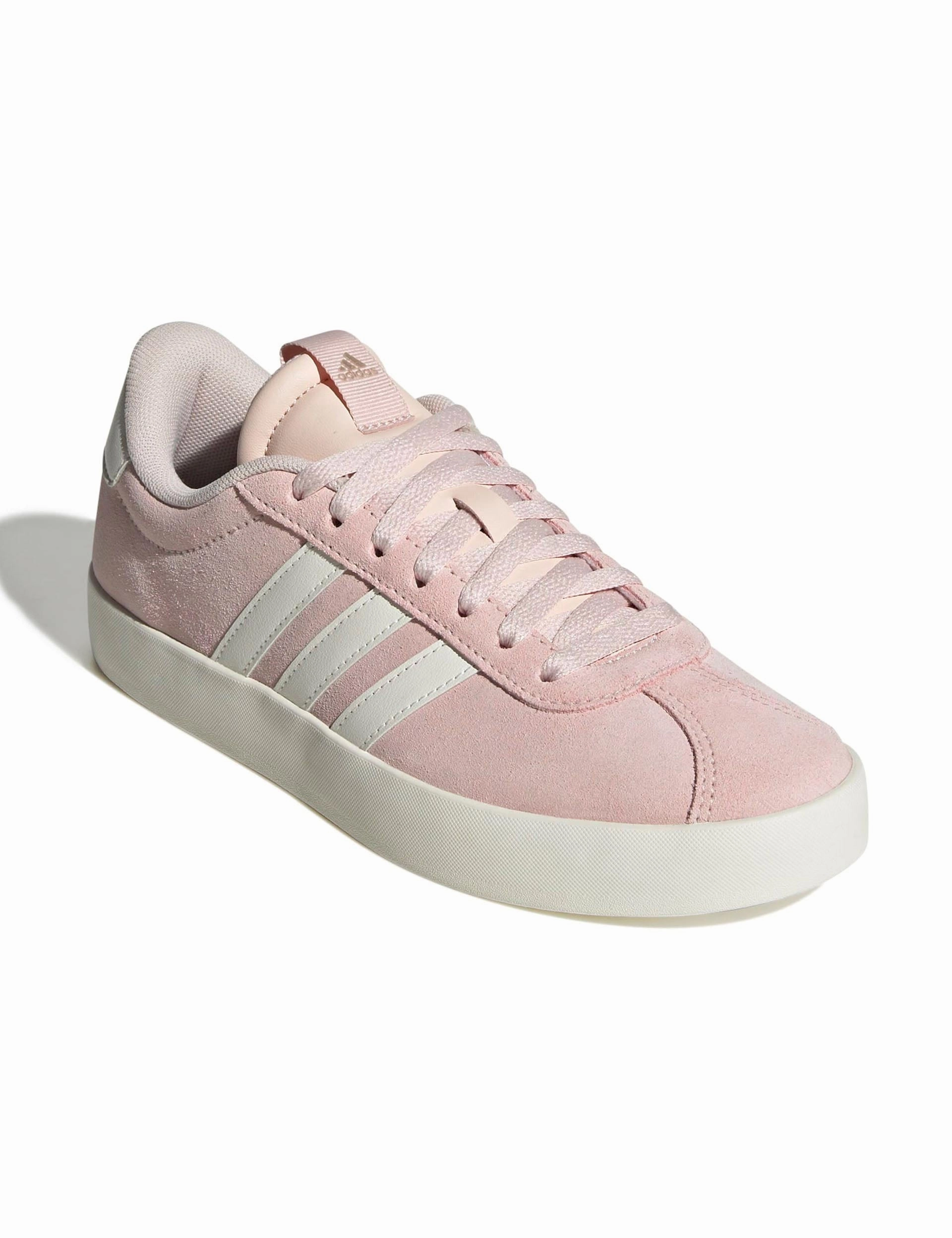 Adidas Shoes Martial Arts VL Court 3.0 Shoes - Wonder Quartz/Core White/Cyber Metallic