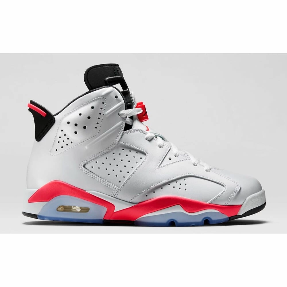 Gel Asics Running Shoes Nike Air Jordan 7 Retro White/Crimson-Black  DQ6040-160 Grade-School