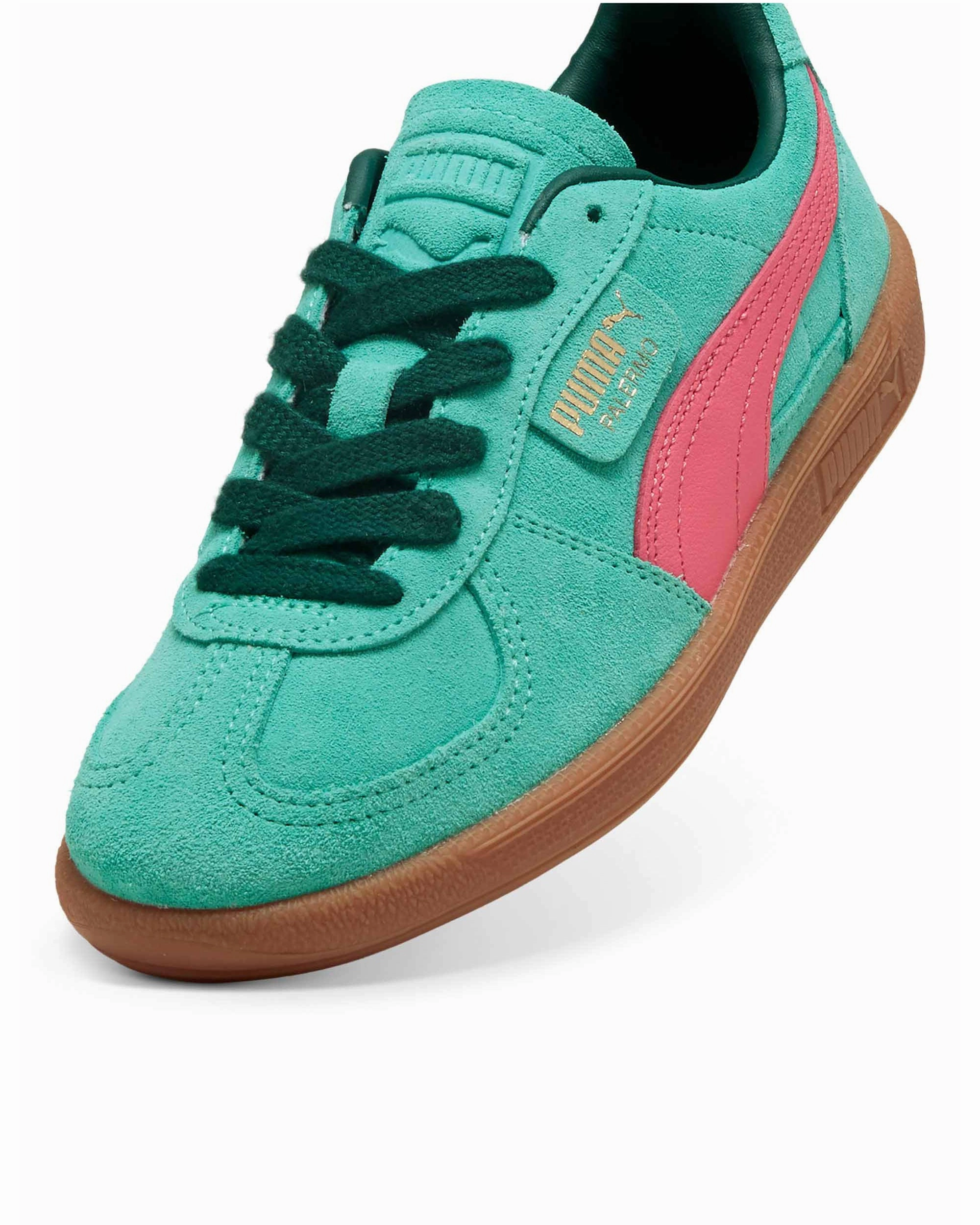 Asics Shoes New Arrivals Puma Palermo Leather Sneaker - Aquatic/Dark Myrtle