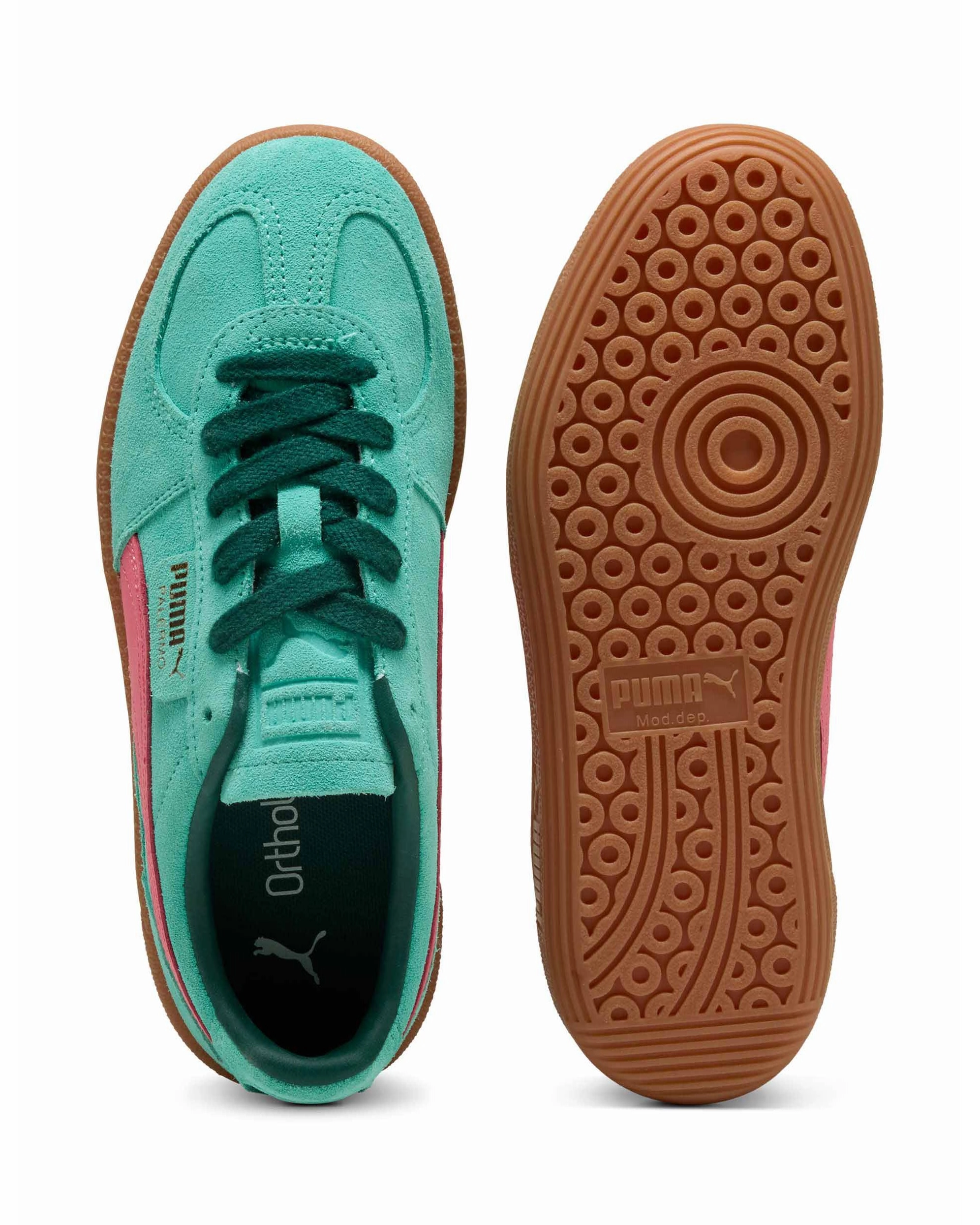 Asics Strike Rate Ff Cricket Shoes Puma Palermo Leather Sneaker - Aquatic/Dark Myrtle