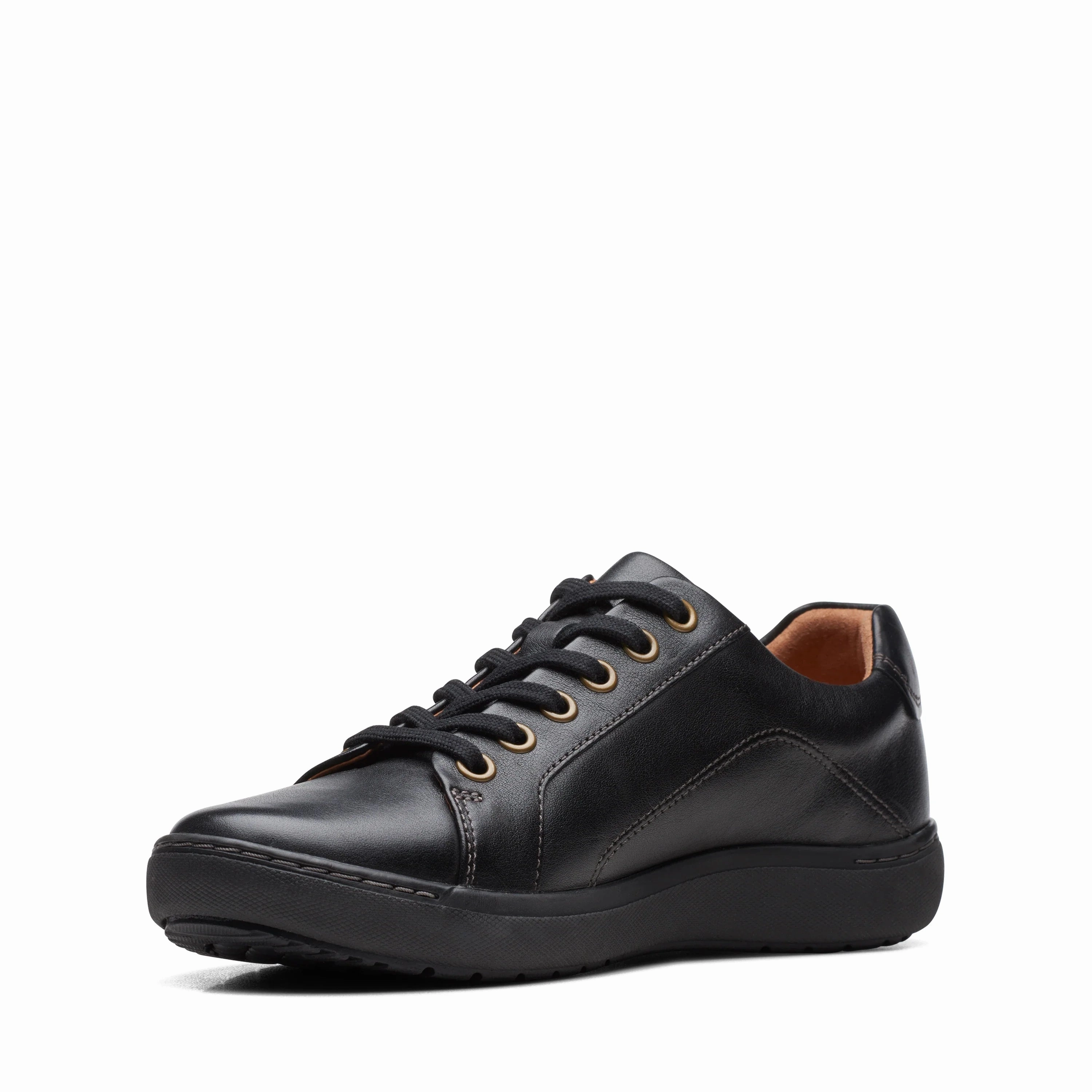 Best Sneakers For Winter CLARKS | CASUAL SHOES | WOMEN | NALLE LACE BLACK/BLACK | BLACK