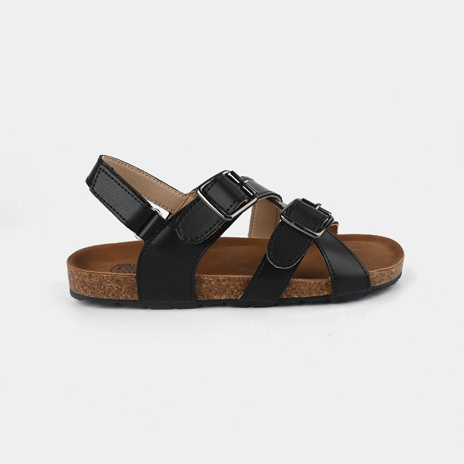 Feather Slippers Boys Sandal H1040-512-BLACK