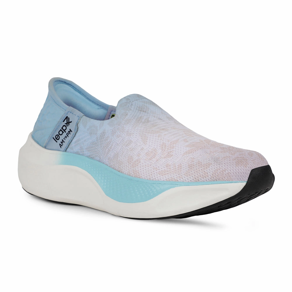 Leap7x Sports Sky Blue Walking Shoes For Women EAZYGO-5L By Liberty Inexpensive Running Shoes