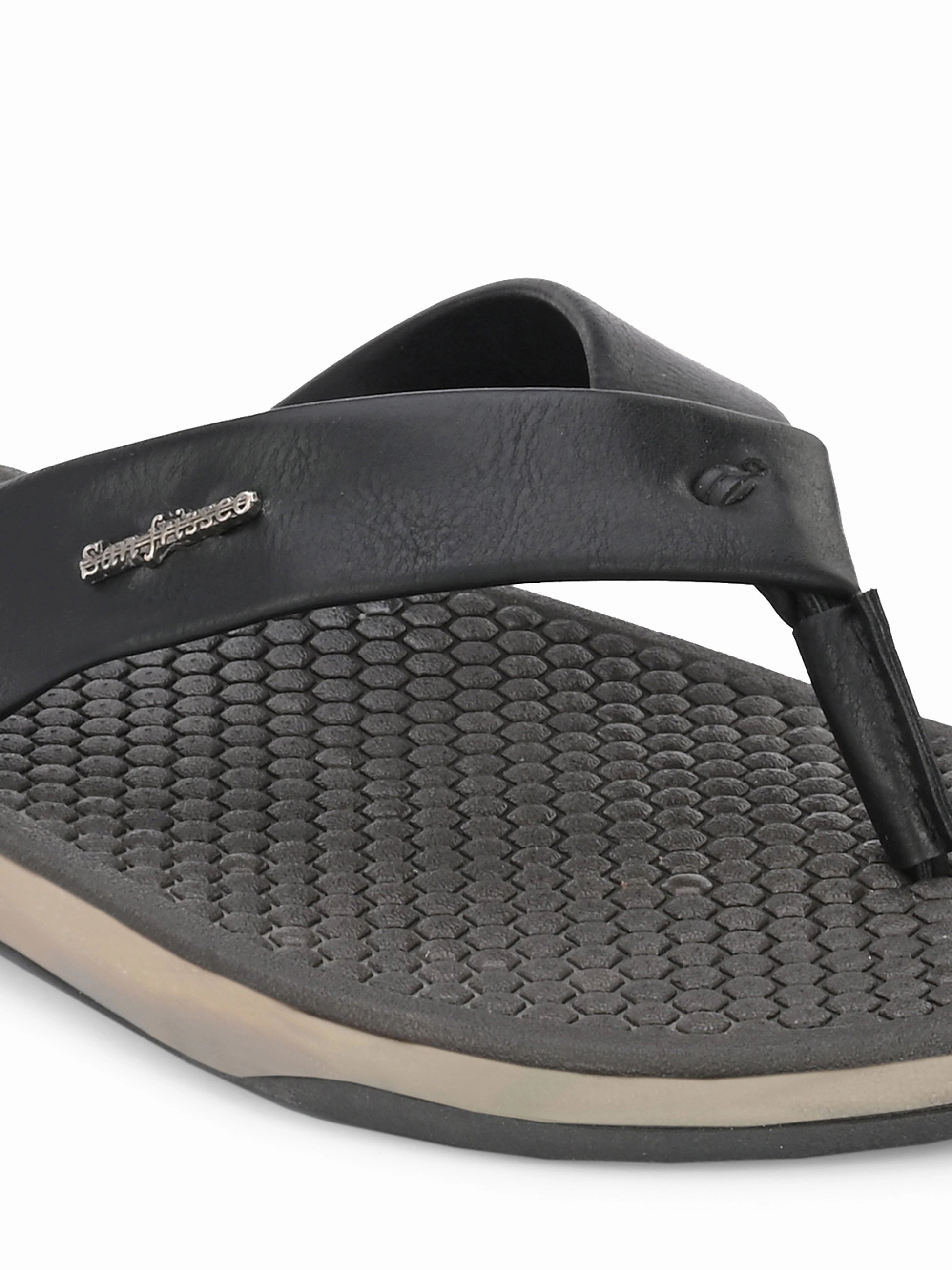 Dancing Slippers Matrix Black Casual Slippers