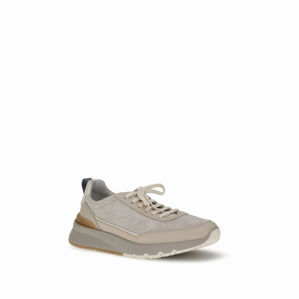 Dolce & Gabbana Sneakers Brunello Cucinelli Gray Nylon Low Top Sneakers