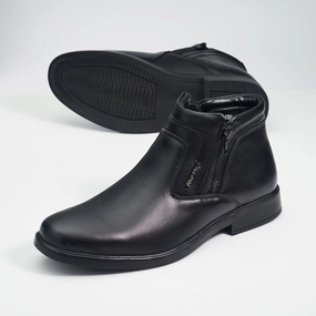 Pointed Flat Shoes Men Genuine Leather Formal Shoes