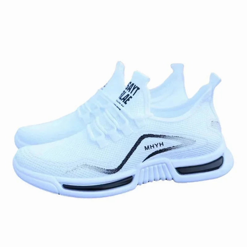 Men Shoes Slip on Fashion Sneakers Male Sport Running Shoes Breathable Gym Training Walking Tennis Shoes Non Slip Workout Flats Best Shoes For Casual Running