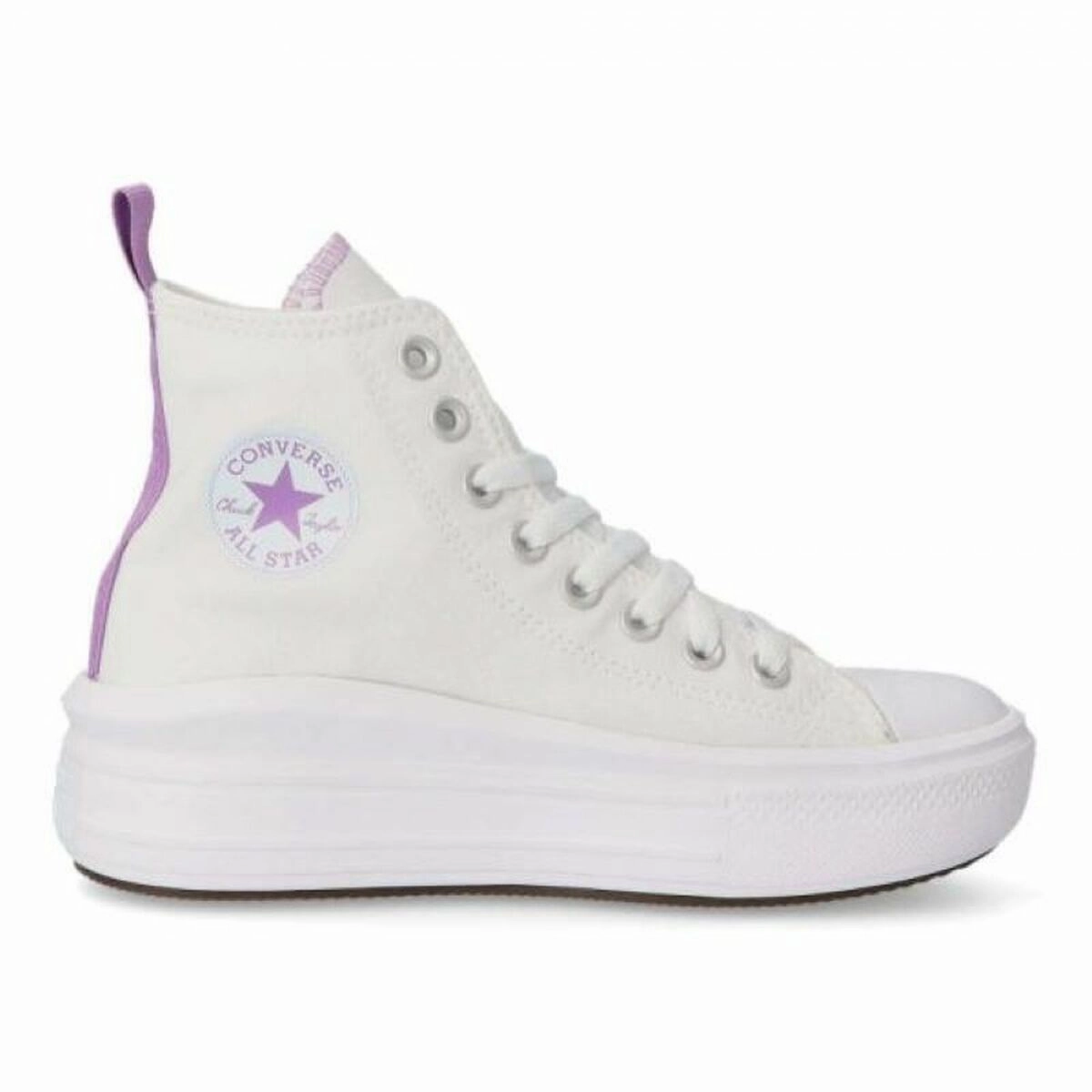 Mens Casual Trainers Converse CHUCK TAYLOR ALL STAR MOVE LIFT AO3667C White Clarks Smart Casual Shoes
