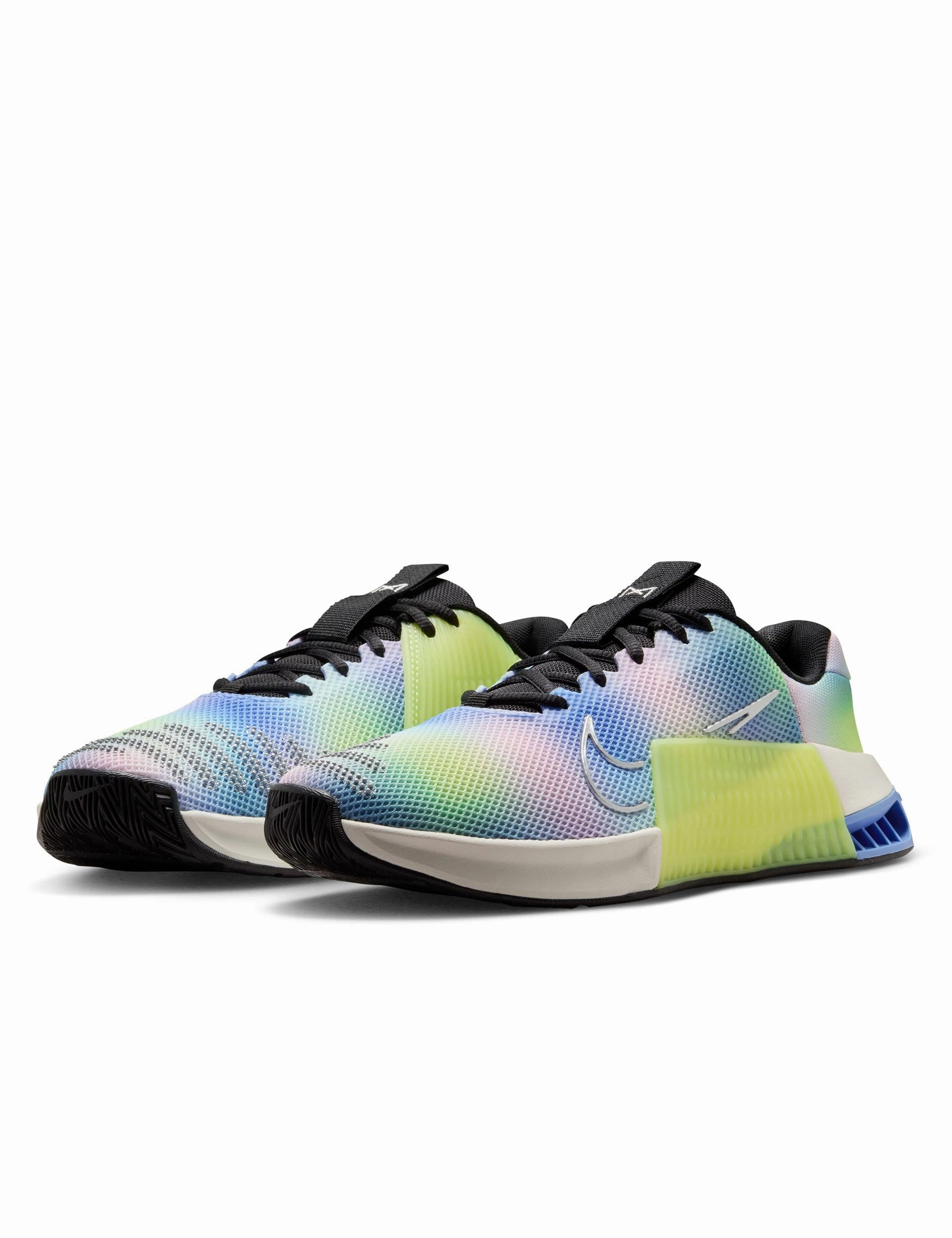 Asics Tennis Shoes Size 9 Metcon 9 SE Shoes - Black/Light Lemon Twist/Royal Pulse/Metallic Silver