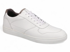 Casual Dress Shoes Wide Michael Ellis Turner Athletic Sneaker White