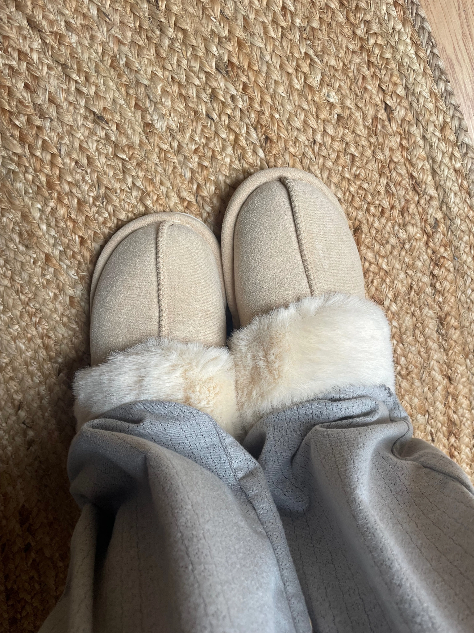 MILLE HJEMMESKO - BEIGE Slippers Rubber