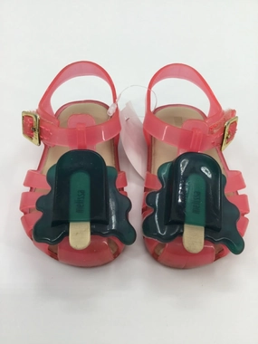 North Face Base Camp Mini Flip Flops Mini Melissa Child Size 5 Toddler Pink Sandals/Flip Flops