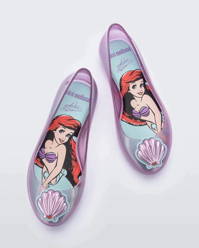 Topo Shoes For Flat Feet Mini Melissa Mermaid Flat