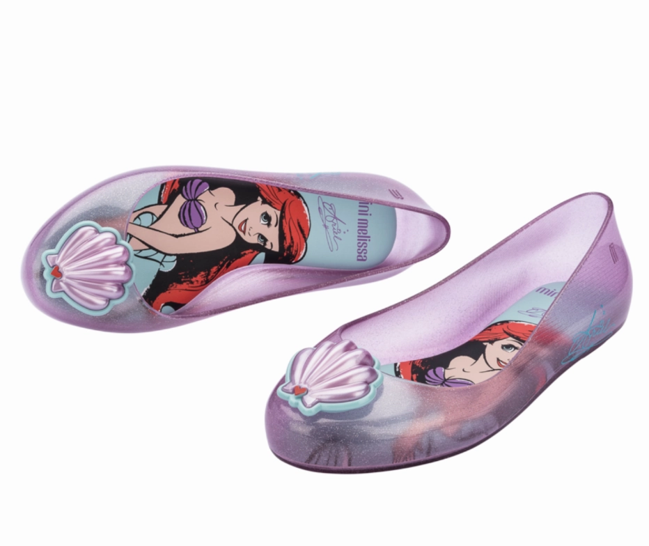 Training Shoes Flat Feet Mini Melissa Mermaid Flat