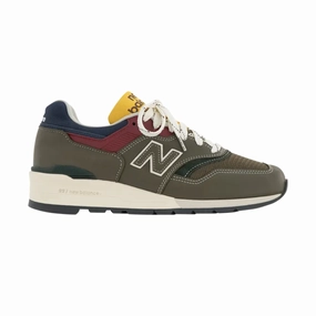 New Balance Walking Shoes For Men New Balance 997 MiUSA Aime Leon Dore Dark Moss Angroa