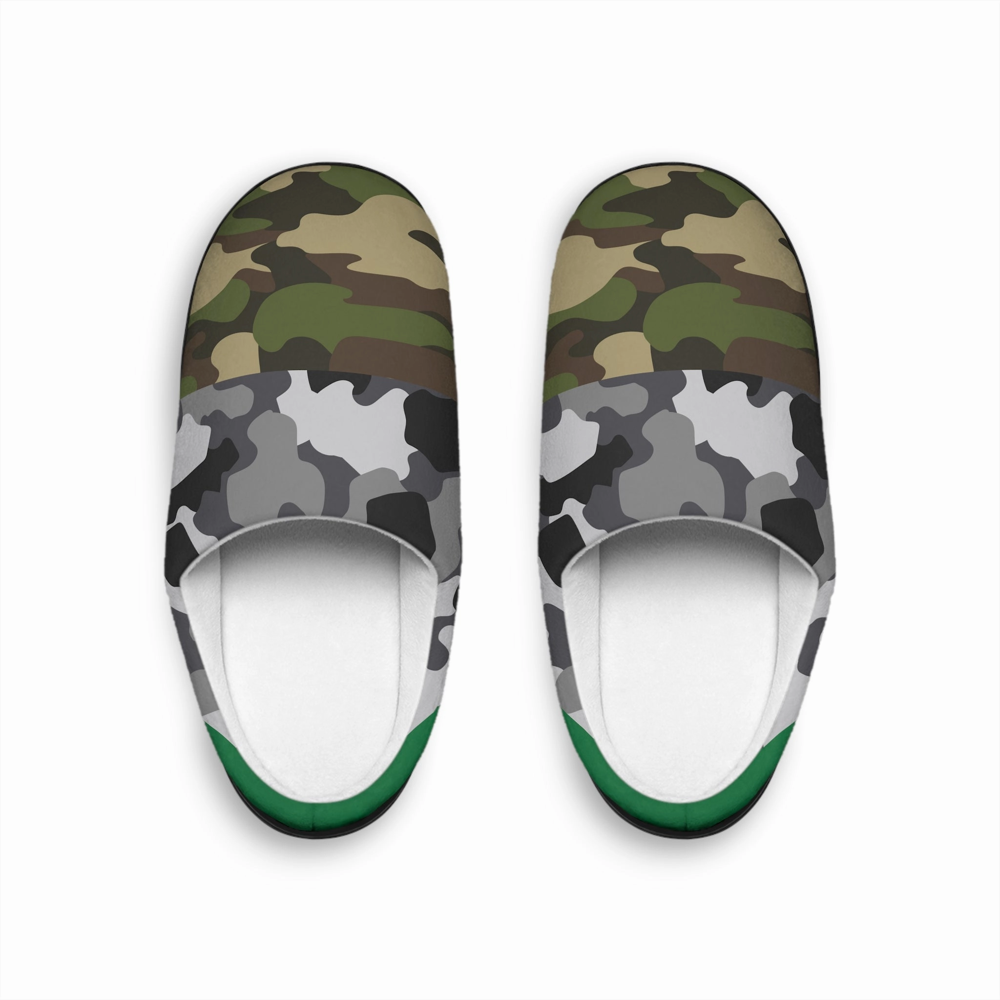 Mixed Camo Hustler House Shoes | Indoor Slippers Bath Slippers