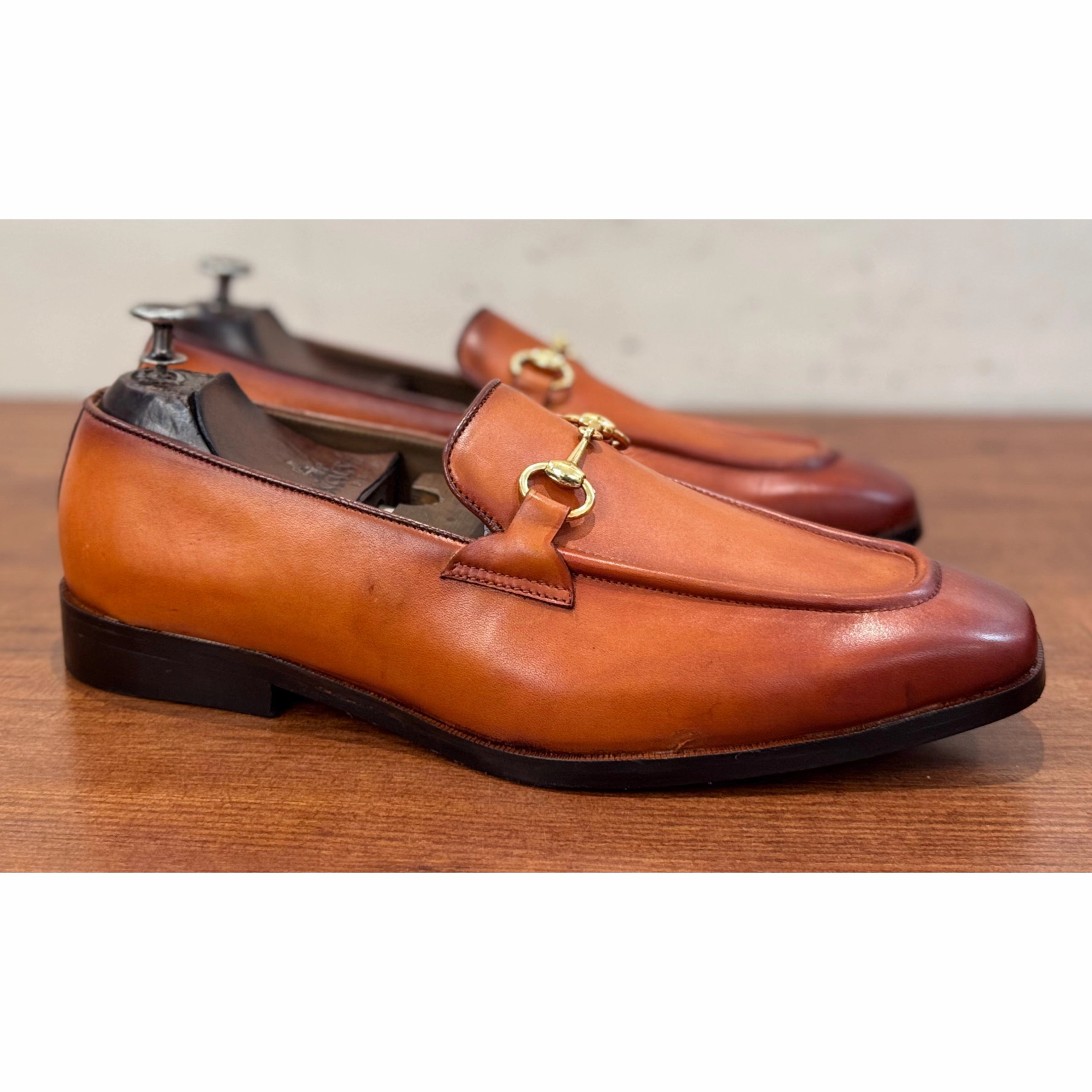 Horsebit Loafers Hand Patina Loafers Horsebit