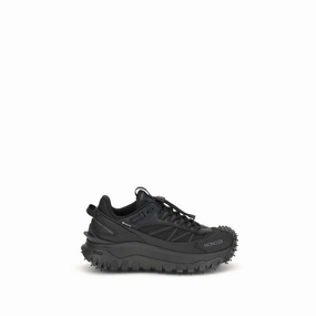 Moncler Black Calf Leather Bos Taurus Athletic Sneakers Lane Bryant Sneakers
