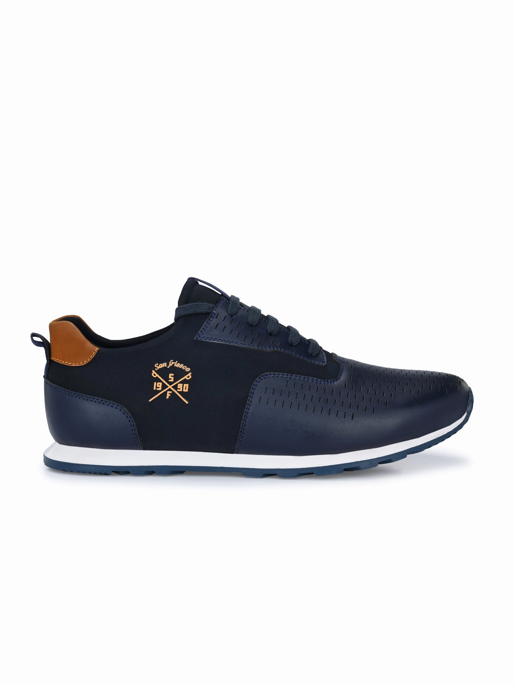 Atlas Blue Casual Sneakers Retro Mid Casual Shoes