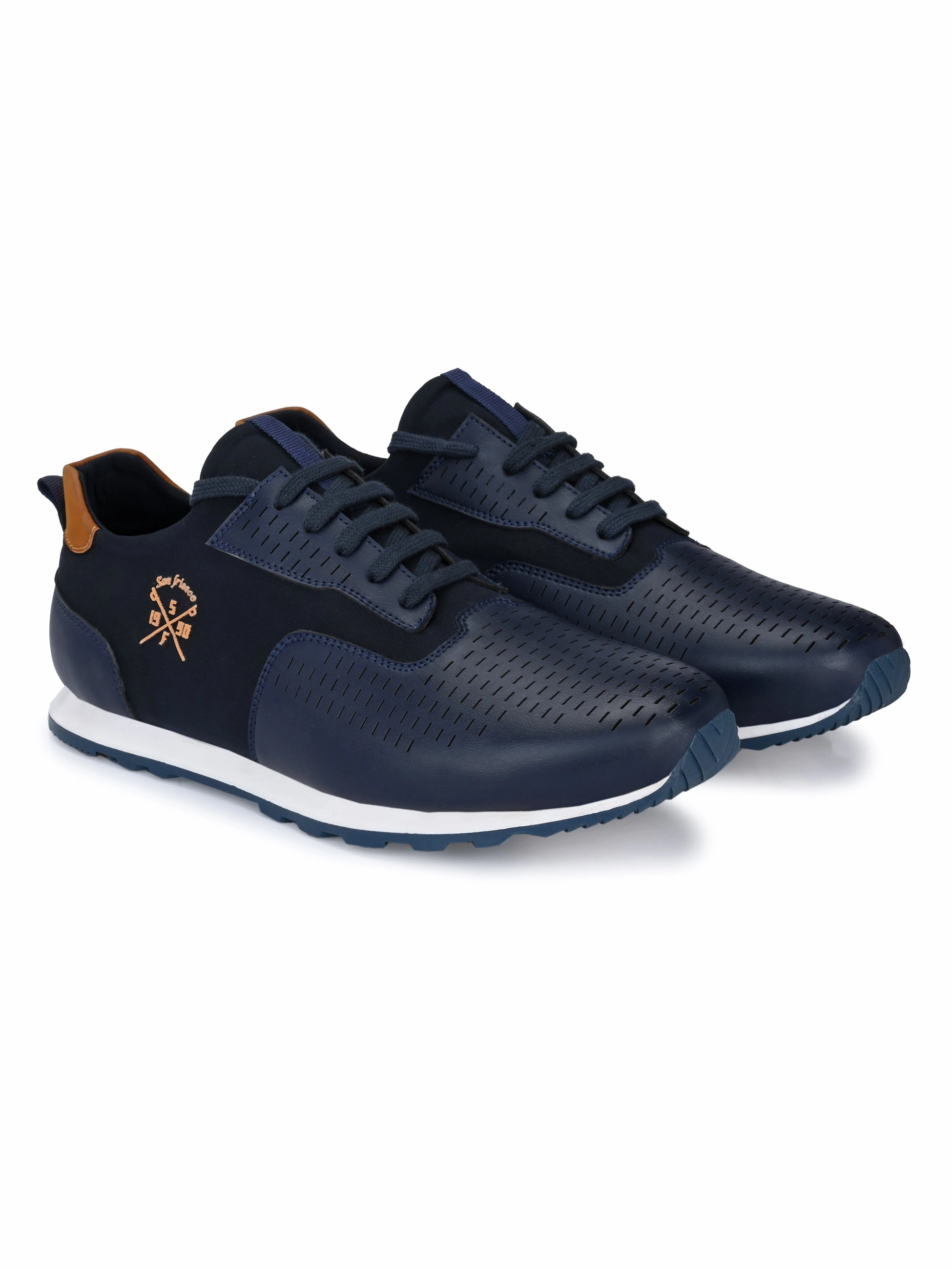Atlas Blue Casual Sneakers Smart Casual Sport Shoes