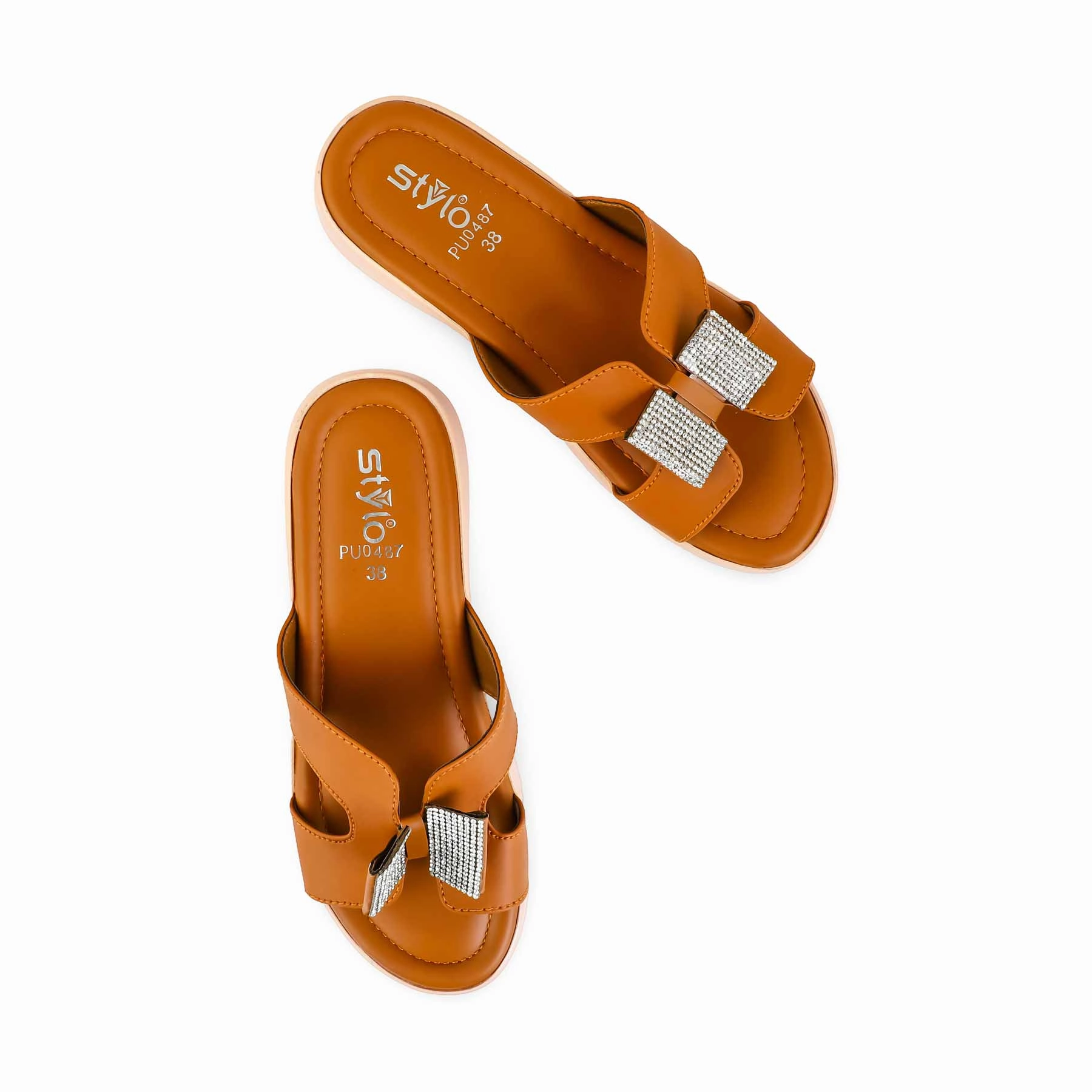 Look Alike Slippers Mustard Formal Slipper PU0487