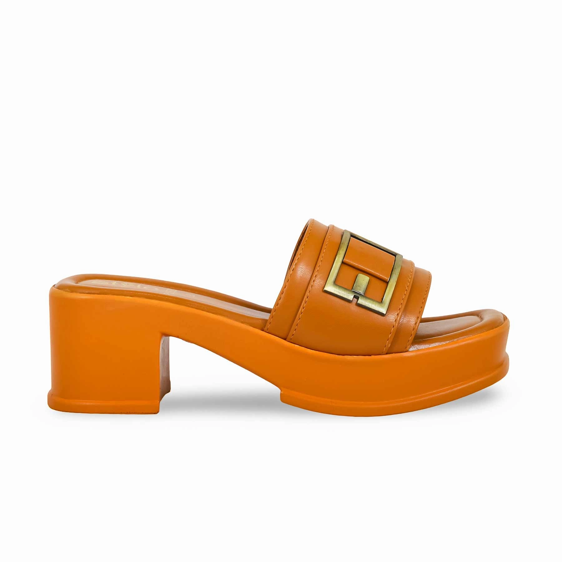 Snow White Slippers Mustard Formal Slipper PU0526