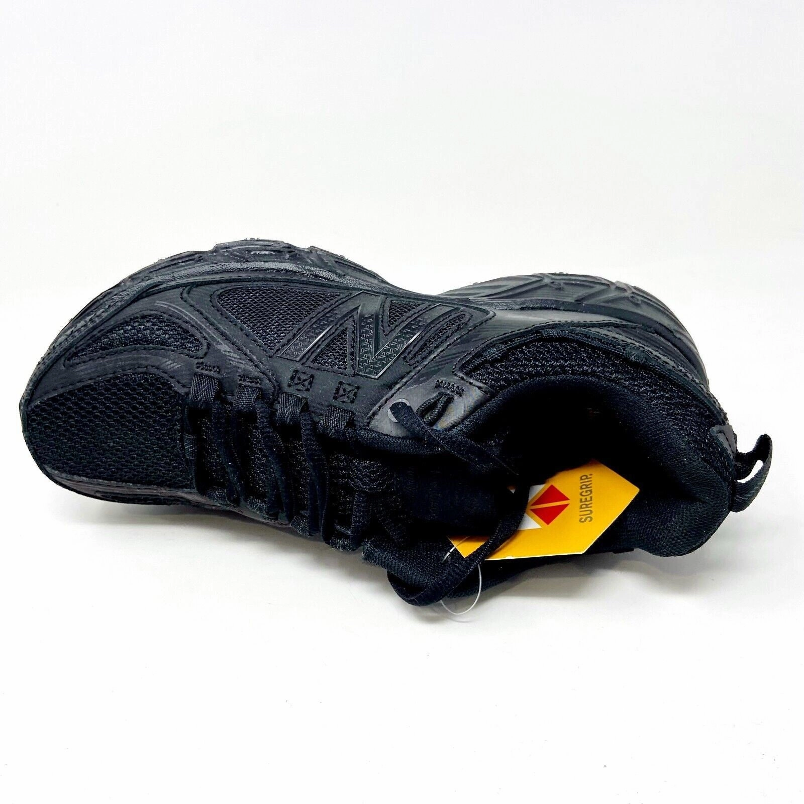 New Balance 510 SureGrip Black Womens Slip Resistant Crew Work Shoes Coco Gauff New Balance Tennis Shoes