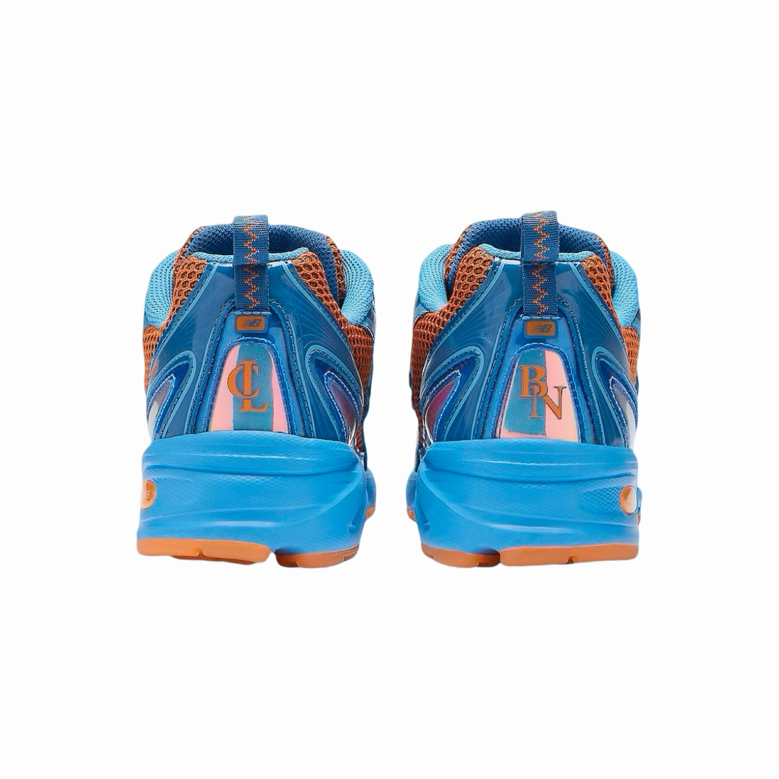 New Balance 570 Women New Balance 740v2 Amin Benson Tech  Snorkel Blue Persimmon Orange