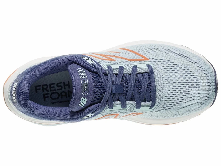 Swift Run 22 Shoes New Balance | Fresh Foam X 860 v14 | Women's | Frosted Glass/Dream State/Peach