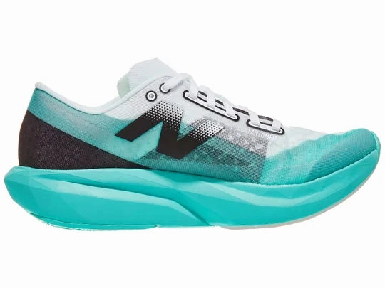 New Balance | FuelCell Rebel v4 | Women's | Cyber Jade/Black/White Pink Running Shoes