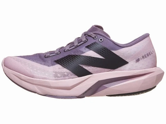 New Balance | FuelCell Rebel v4 | Women's | Twilight Haze/Dark Ice Wine/Black Running Shoes Used