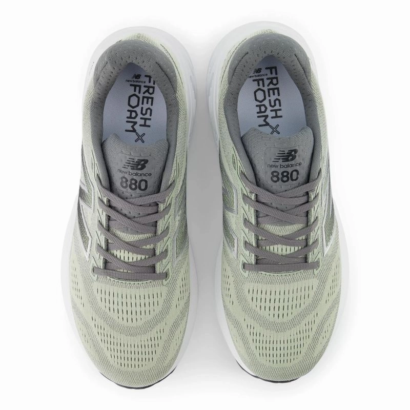 New Balance Fresh Foam X 880v15 D Mens Running Shoes New Balance Green And White Sneakers