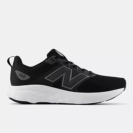 Top Rated Cross Country Running Shoes New Balance Men's  460v4 Black/White Running Shoe