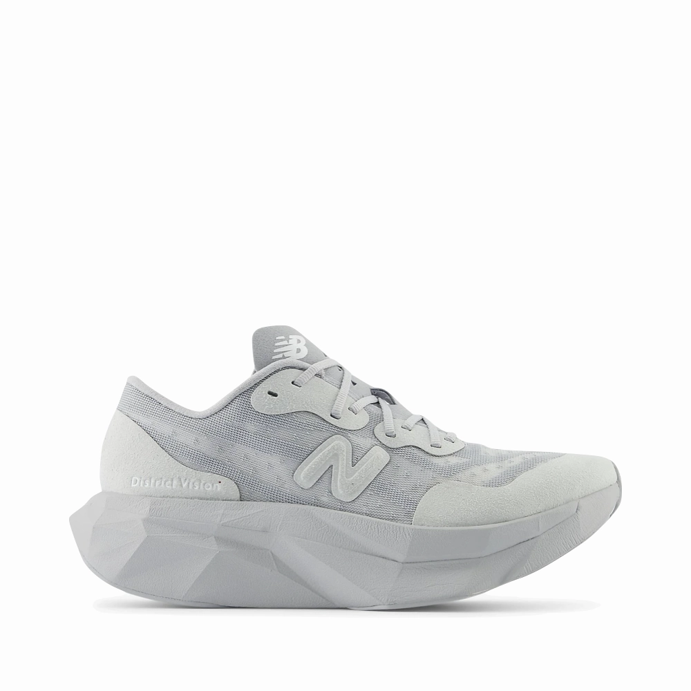 New Balance Men's District Vision x New Balance FuelCell SuperComp Elite v4 Sneaker in Aluminum Grey Walking Shoes Vs Running