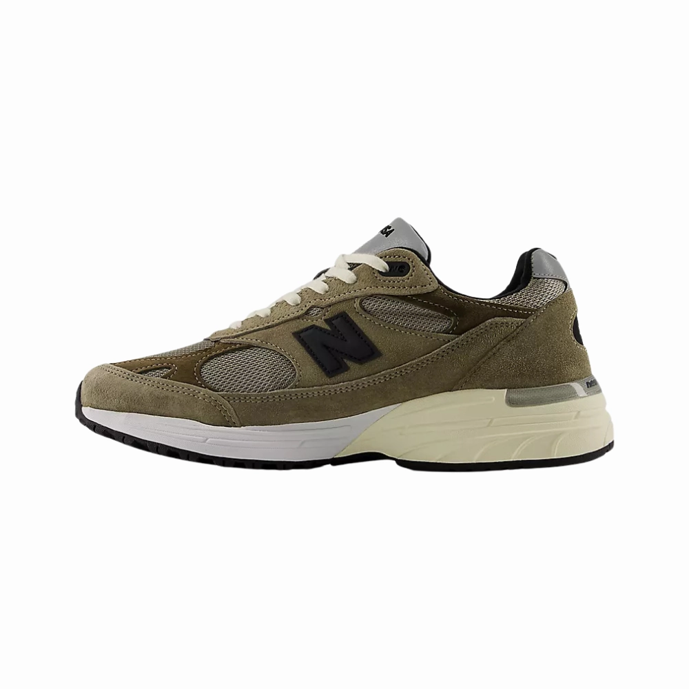 New Balance For Big Kids New Balance x JJJJound Made in USA 993 Military Urban Grey Angora