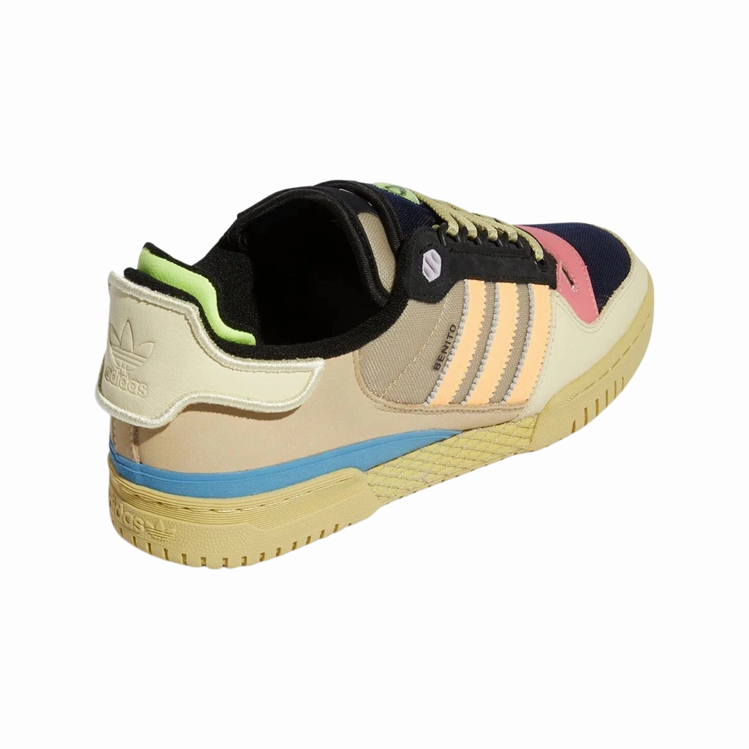 Adidas Shoes Lifting Adidas Forum Powerphase Bad Bunny Benito Sand Acid Orange Halo Gold