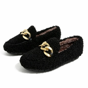 Plus Lamb Wool Non-slip Warmth Autumn & Winter Women Shoes Flat Strength Training Shoes