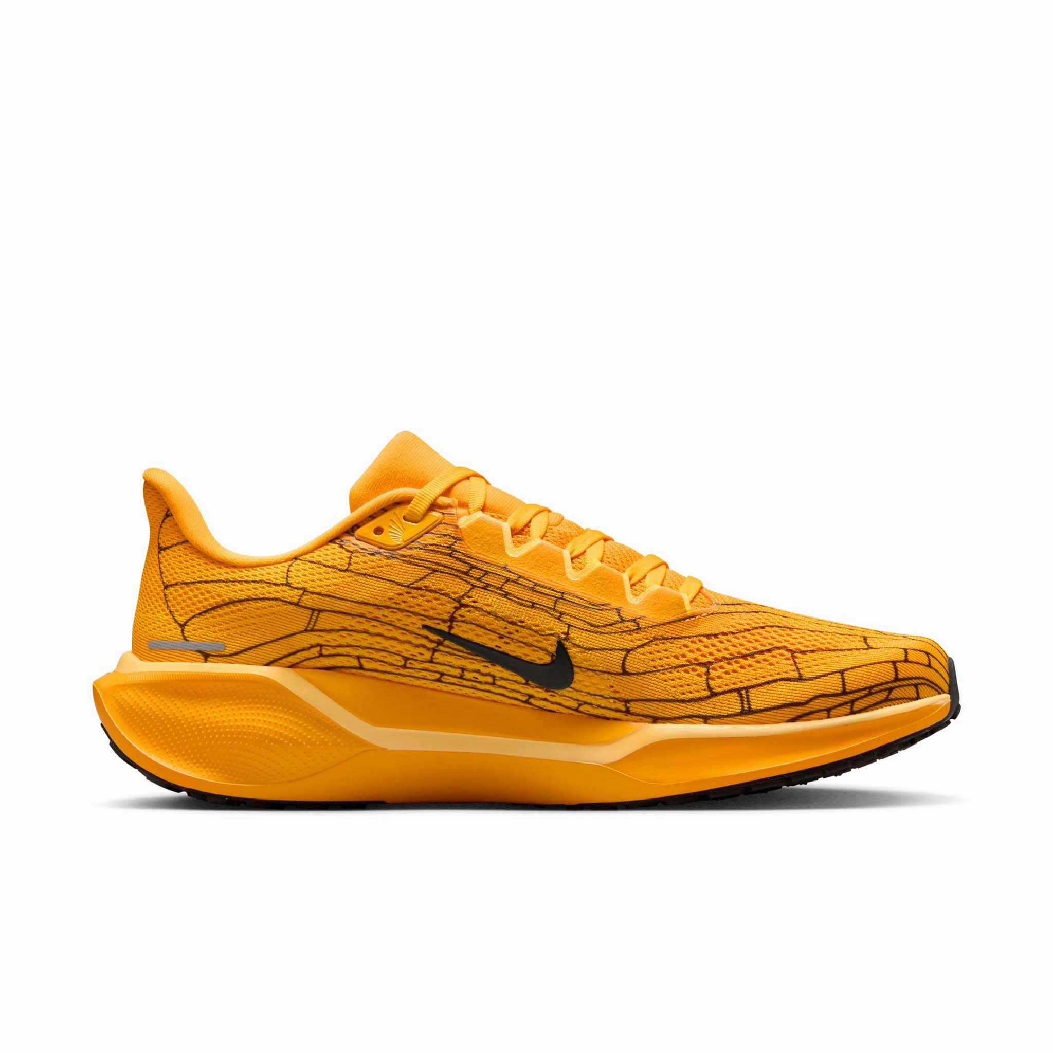 Nike | Men's Pegasus 41 LV8 Road Running Shoes - University Gold/Black-Soft Yellow Asics Volleyball Shoes Gel Rocket 9