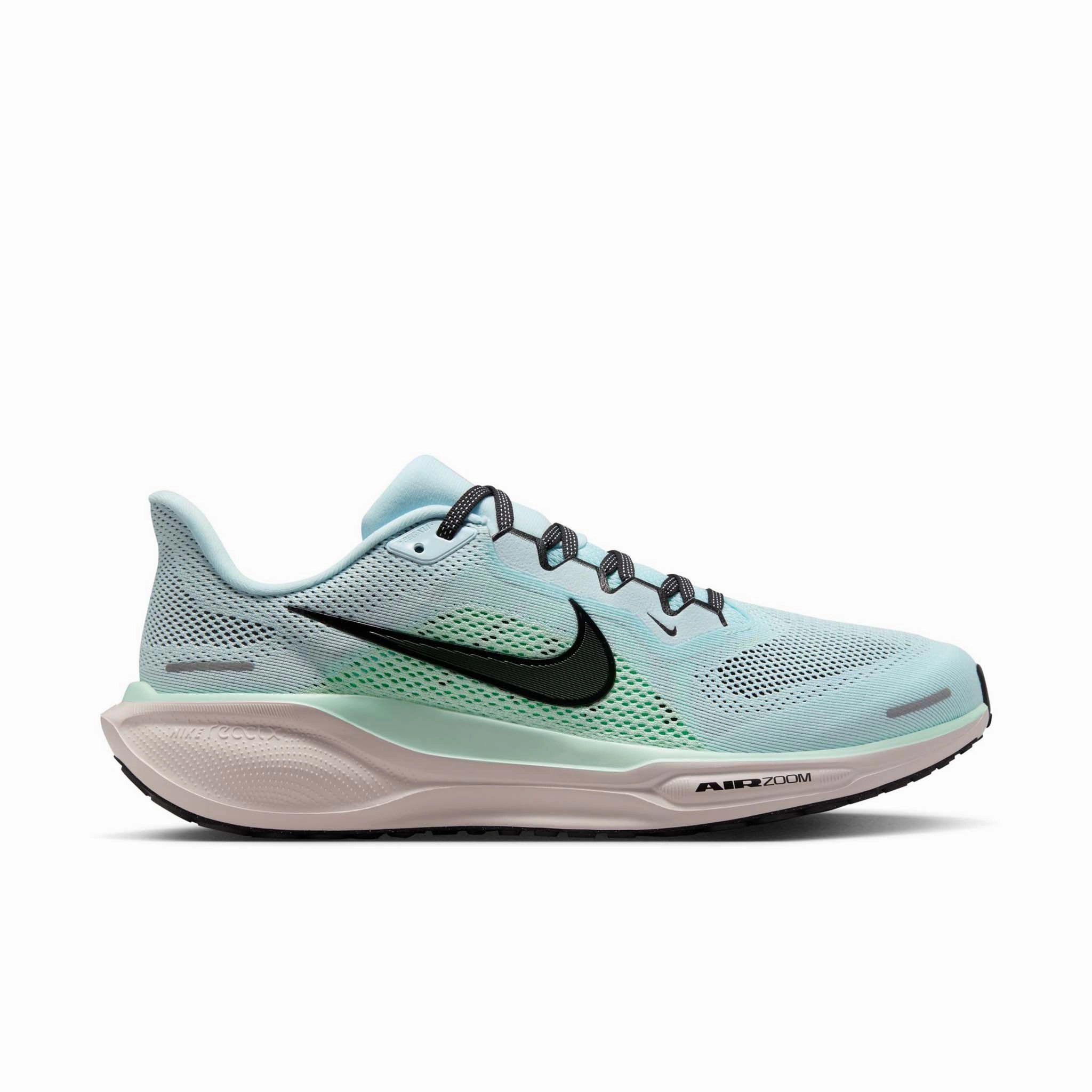 Nike | Men's Pegasus 41 Road Running Shoes - Glacier Ice/Black-Mint Foam-Hyper Pink Asics Gt 2000 10 Running Shoes Reviews