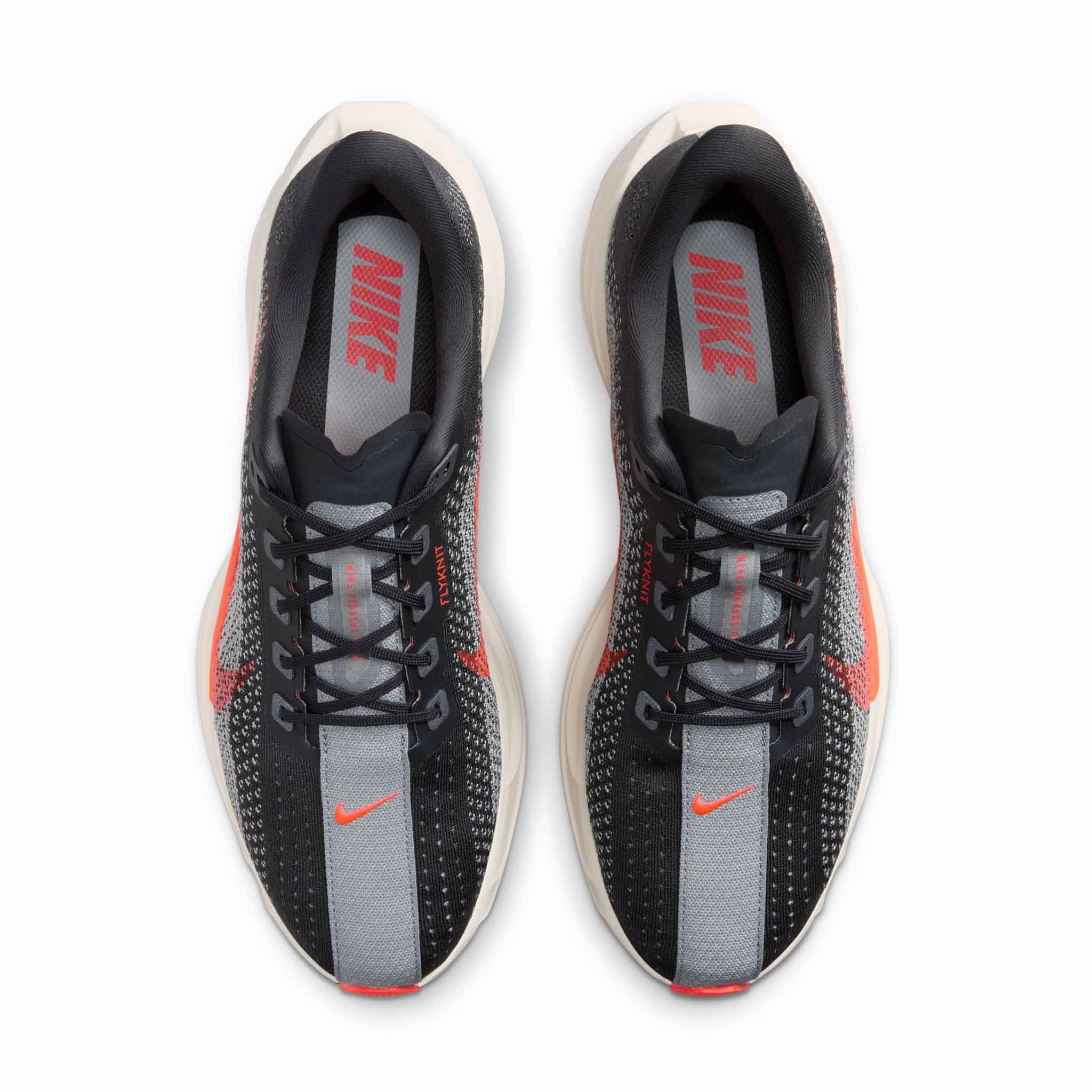 Nike | Men's Pegasus Plus Road Running Shoes - Anthracite/Bright Crimson-Light Smoke Grey Asics Free Shoes