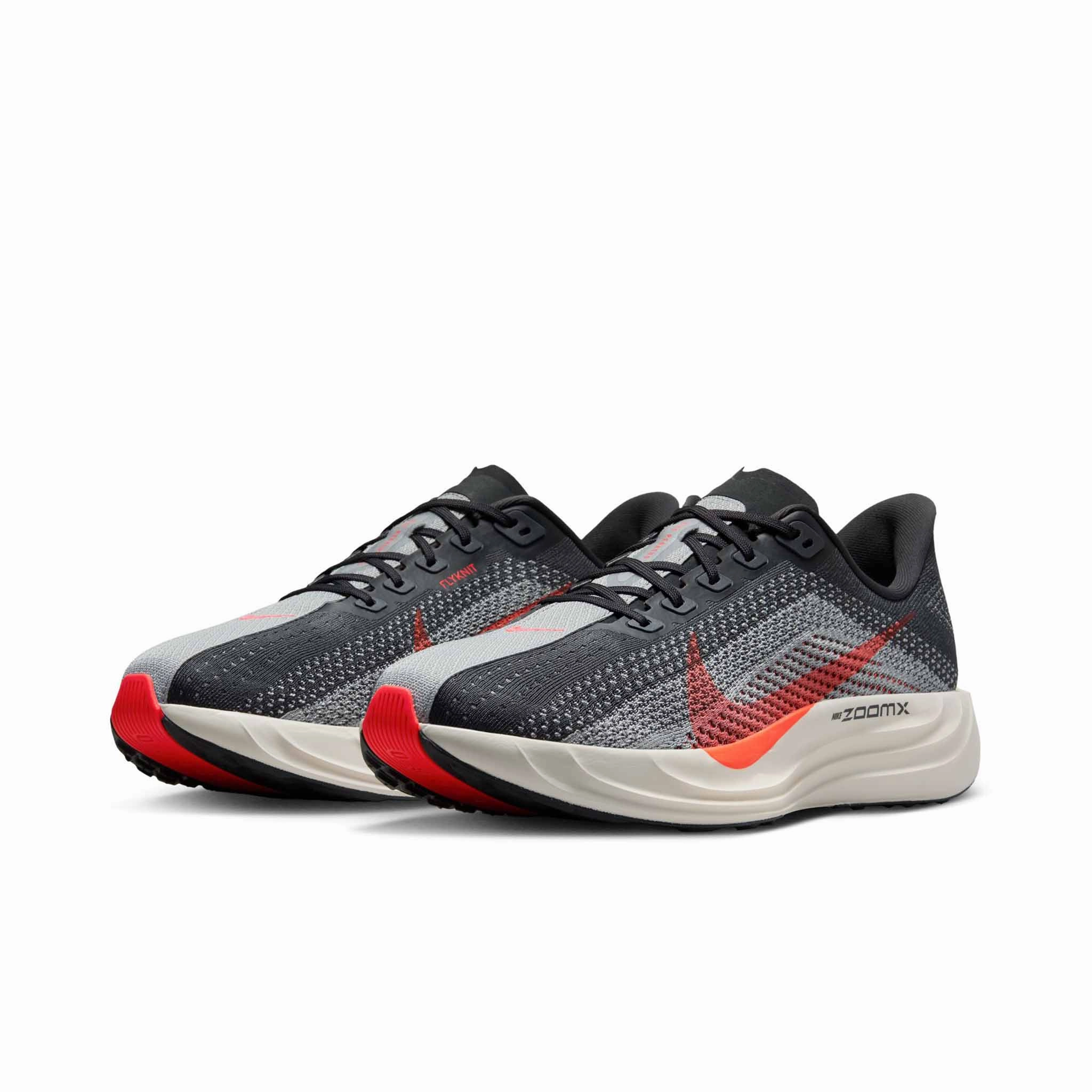 Nike | Men's Pegasus Plus Road Running Shoes - Anthracite/Bright Crimson-Light Smoke Grey Best Walking Asics Shoes
